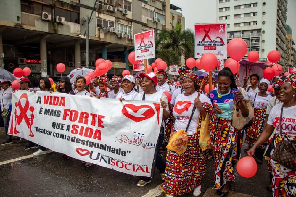 TRANSMISSÃO DE VIH REDUZ EM ANGOLA