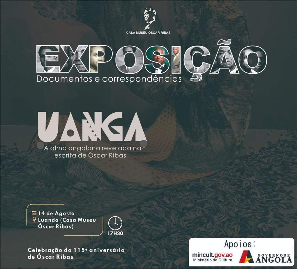 Exposição de Óscar Ribas revelando a alma angolana.